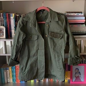 Army Green demin jacket/shirt